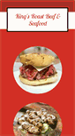 Mobile Screenshot of kingsroastbeef.com